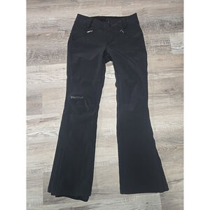 Marmot Women’s Black PreCip Eco Waterproof Pant Sz Small Long Track Zip